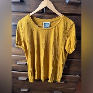 Jungmaven Mustard Short Sleeve Tee